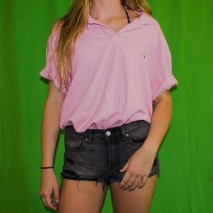 💕CHAPS PINK POLO💕
